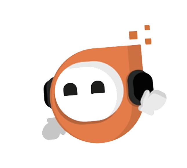 Floating Robot Character